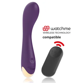 G-Punkt-Vibrator Treasure Hansel Violett 17,5 x 3,5 cm