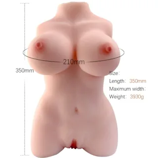Liebespuppe Torso Tall Woman 35 x 21 cm
