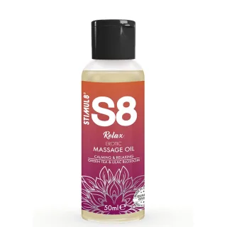 Massageöl S8 Relax Grüner Tee und Aloe 50 ml