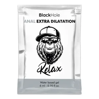 Anal-Gleitgel Black Hole Relax Extra Dilatation Einzeldosis 6 ml