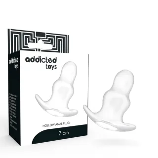 Analplug Klein Transparent 7 x 3 cm