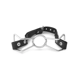 Mundsperrer Spider Mundknebel Mouth Gag mit O-Ring Leder Knebel