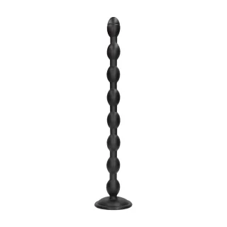 Analplug Chain Reaction Schwarz 49 x Ø 3,8 cm