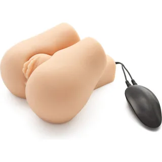 Masturbator Nasty Nympho Bouncer mit Vibration Natur