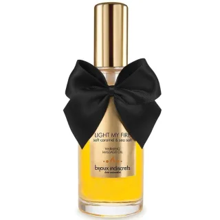 Massageöl Bijoux Light My Fire Karamell mit Wärmeeffekt 100 ml