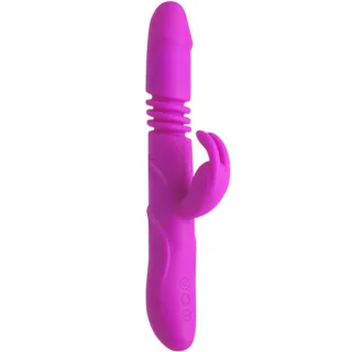 Rabbit-Vibrator Pretty Love Ward mit Stoßfunktion Pink