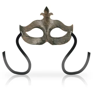 Maske Ohmama mit Lilienspitze Kupfer