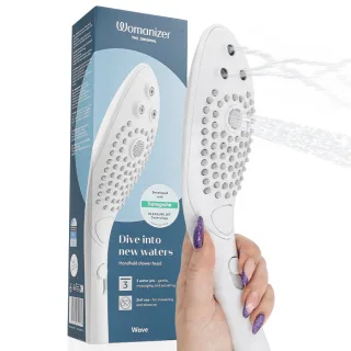Duschkopf Wave mit Pleasure Jet Weiß