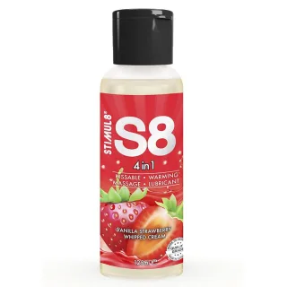 Gleitgel S8 4-in-1 Vanille und Erdbeere 125 ml