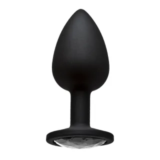 Analplug Booty Bling klein Silber 6,4 x Ø 2,5 cm