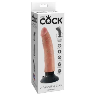 Vibrator Realistisch Natur 17,8 cm