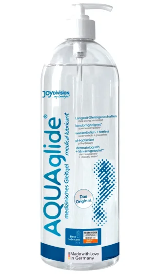 Joydivision AQUAglide Veganes Gleitgel auf Wasserbasis 1000 ml