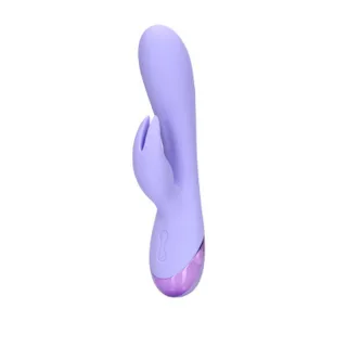 Rabbit-Vibrator aus weichem Silikon Lila