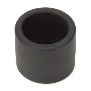 Hodenring Stretcher Silikon Schwarz Groß