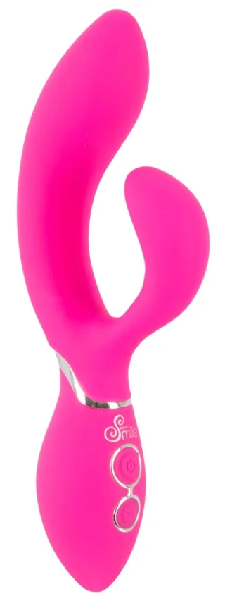 Ultraflexibler Rabbitvibrator mit 10 Vibrationsmodi und 2 Motoren Sweet Smile Pi...