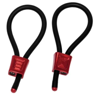 Penisring-Set Prestige ElectraLoops Rot Ø 6 cm