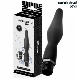 Analdusche mit Universaladapter Modell 2 Schwarz 15,8 x 3 cm
