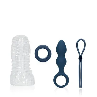 Sextoy-Set für ihn Blau