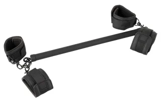 Spreizstange mit Ringen und Fesseln fetish collection Schwarz