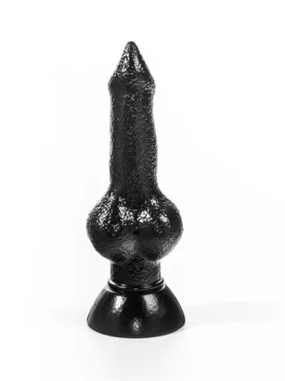 Animal-Dildo Schäferhund Schwarz 27 x 4,3 cm