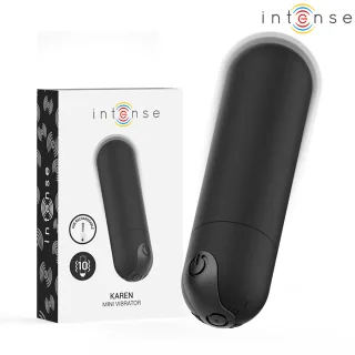Liebeskugeln Intense Karen Mini mit Vibration Schwarz 8 x 2,1 cm
