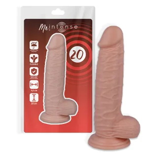 Realistischer Dildo Mr Intense 20 Natur 20 x 4,6 cm