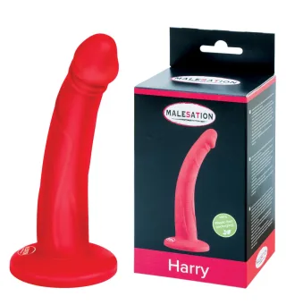 MALESATION - Harry - Dildo - rot - 14,5 cm