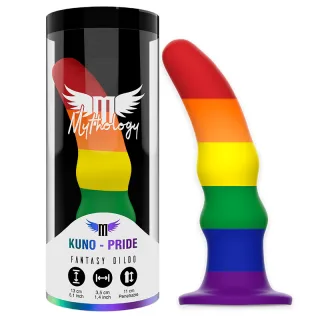 Dildo Kuno Pride S Fantasy Mehrfarbig 13 x 3,5 cm