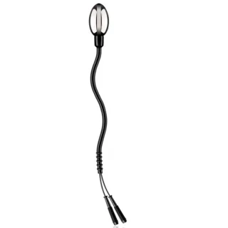 Elektrosex-Toy Tadpole Egg Probe Silber 15 x Ø 3 cm