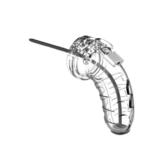 Peniskäfig Modell 16 mit Harnröhren-Dilator Durchsichtig 10 x Ø 4,2 cm