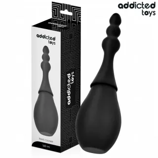 Analdusche Reise mit langem Aufsatz Modell 4 Schwarz 13,5 x 3 cm