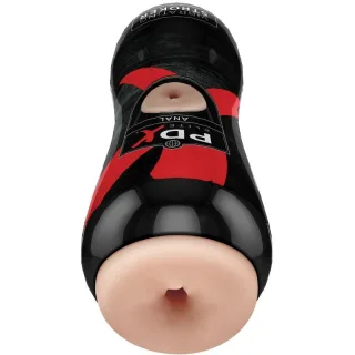 Masturbator PDX Elite Anal-Stroker mit Vibrationskugel Natur