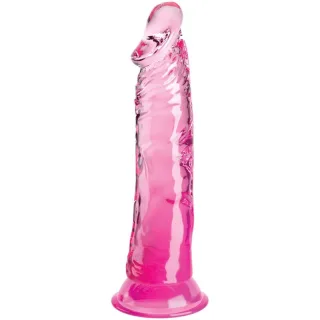 Dildo Clear Rosa 19,7 x 4,6 cm