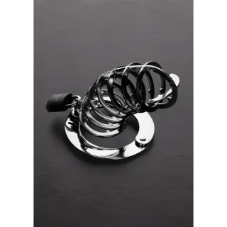 Peniskäfig mit Spikes Silber 9 x Ø 4,5 cm