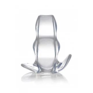 Analplug Klarer Blick hohl Transparent