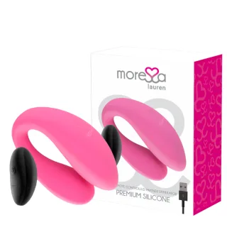 Paarvibrator Lauren mit Fernbedienung Pink