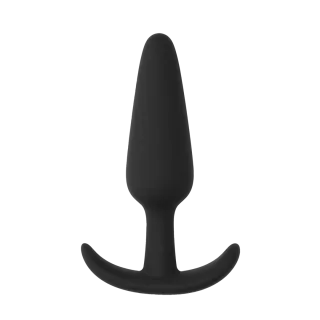 Analplug Slim für Anfänger Schwarz 7,5 x Ø 2,2 cm