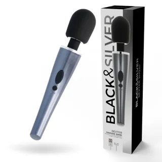 Massagestab Black&Silver Dexter Schwarz 30,6 x 5,5 cm
