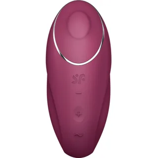 Auflegevibrator Satisfyer Tap and Climax 1 Rot