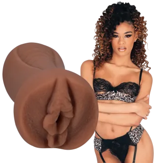 Masturbator Signature Strokers Scarlit Scandal Pocket Pussy Braun 14,2 x Ø 6,6 cm