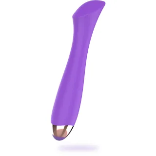 G-Punkt-Vibrator Mandy Silikon Violett 19,9 x 3,5 cm