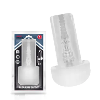Penishülle Pleasure Sleeve Größe L Transparent