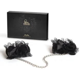Handschellen Bijoux Indiscrets Frou Frou Organza Schwarz