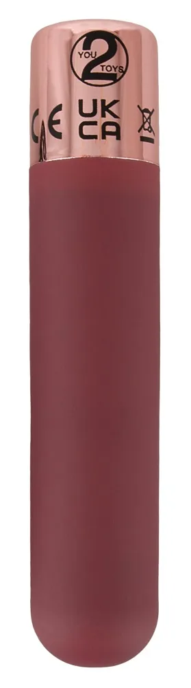Magic Shiver Bullet Minivibrator mit 10 Vibrationsmodi Rot