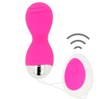 Vibro-Ei Ohmama flexibel mit Fernbedienung Pink 8,5 x 3,2 cm