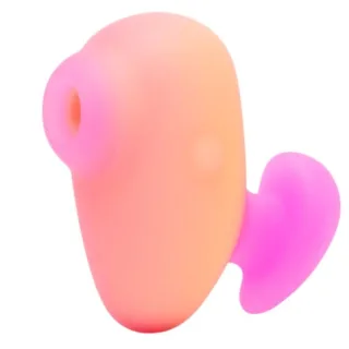 Auflegevibrator Kiss Fingersauger mit Druckwellen Bunt