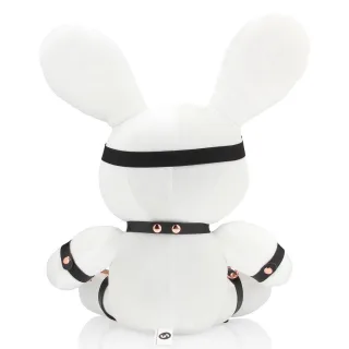 Rabbit Bondage Velvet groß Weiß
