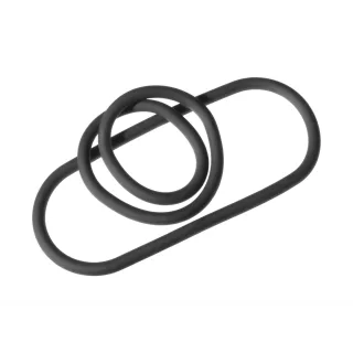 Penisring Slim Wrap Silikon Schwarz 22,9 cm