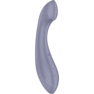 G-Punkt-Vibrator G-Force mit geriffelter Spitze Violett