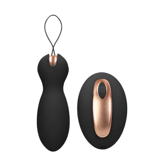Vibrator Reinheit mit Doppelvibration Schwarz 10,6 x Ø 3,6 cm